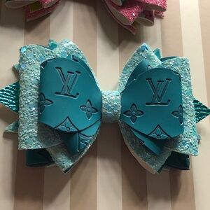 Springtime Large Layered Bow - choice of keychain or Stanley tumbler